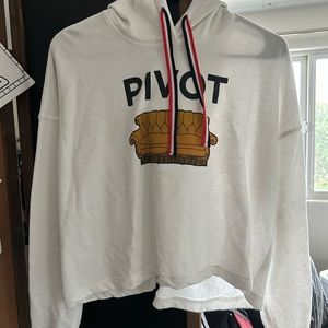 Cropped Friends Sweater